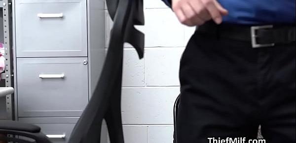  Spicy Puerto Rican wife busted and fucked for stealing